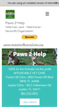 Mobile Screenshot of paws2help.org